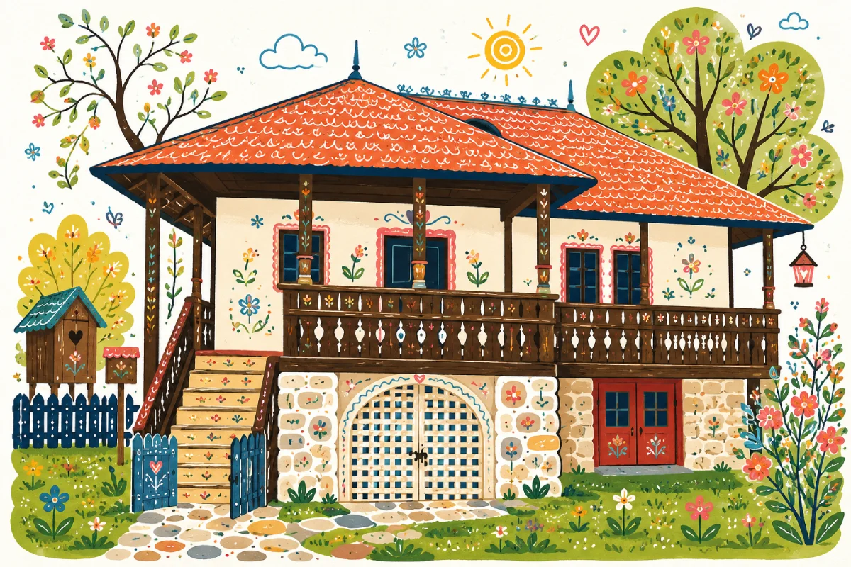 Istoricul Casă Tradițională Românească - imaginea 2 Imagine asociata istoriei Casă Tradițională Românească