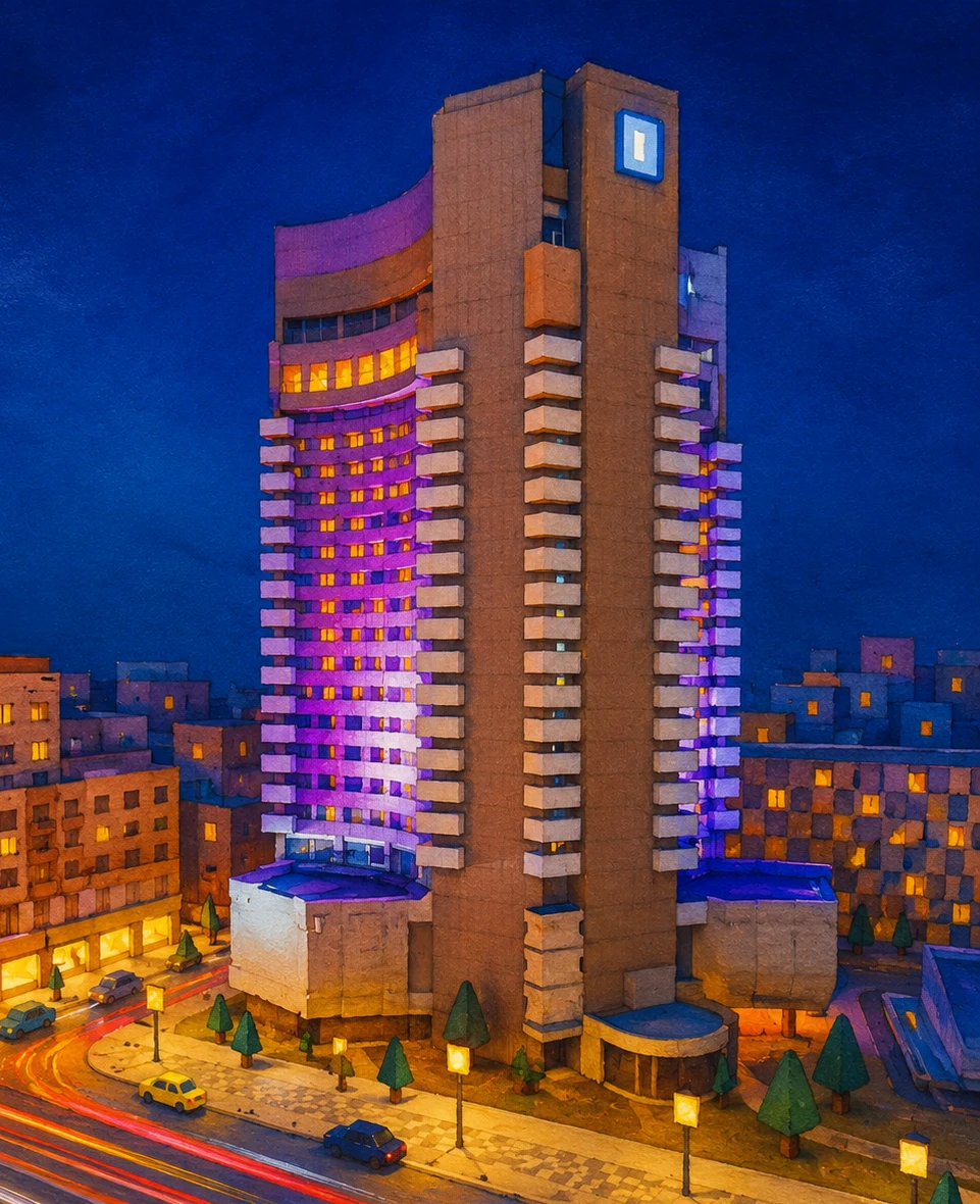 Istoricul Grand Hotel - ex Intercontinental - imaginea 2 Imagine de arhivă pentru Grand Hotel - ex Intercontinental