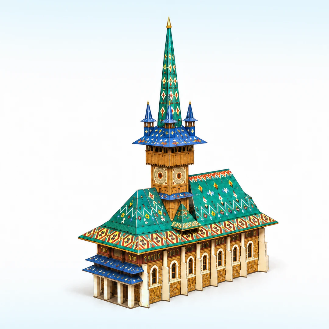 Biserica Cimitirul Vesel din Săpânța - Imagine 1