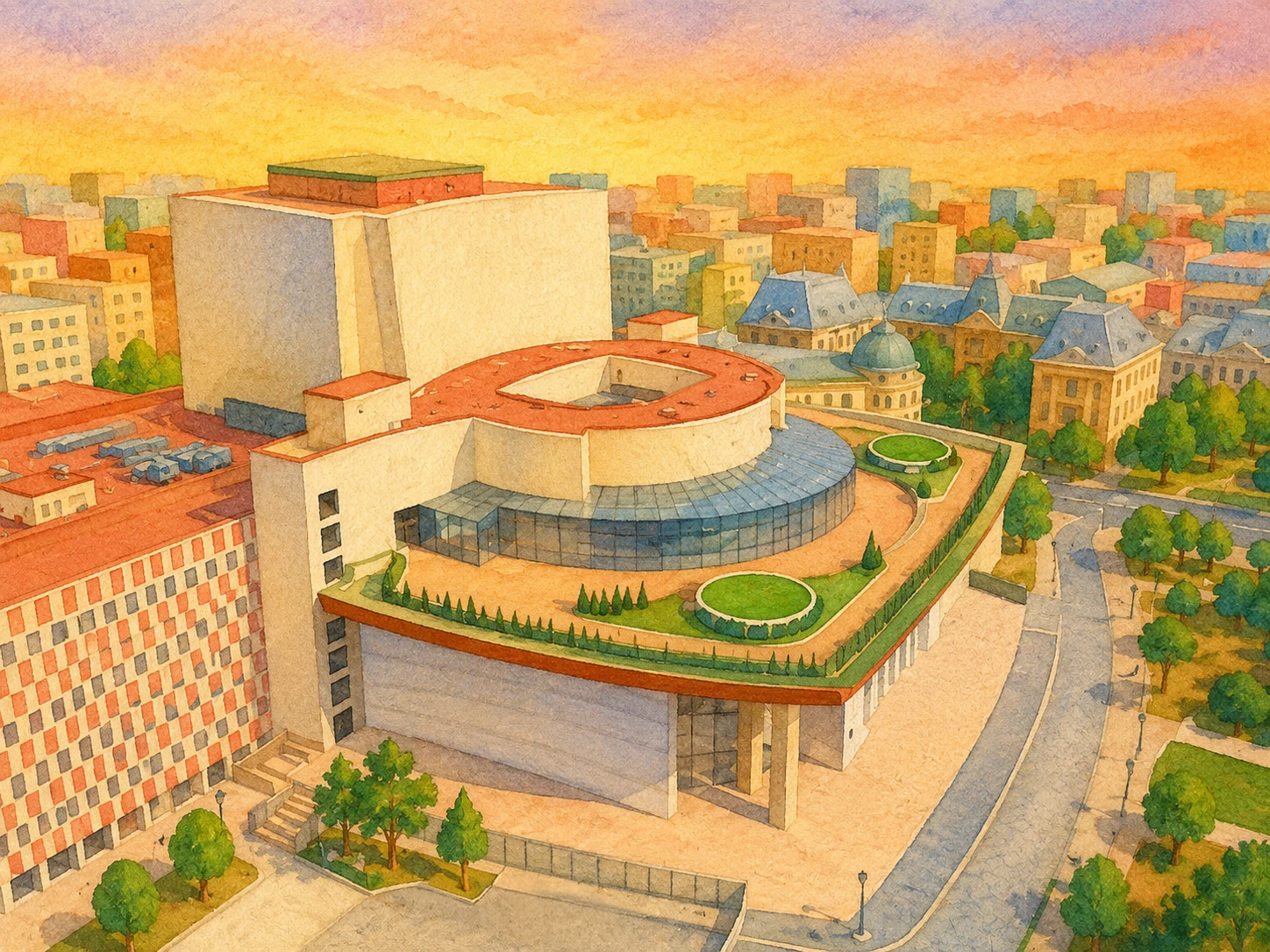 Imagine de arhivă pentru Teatrul Național București